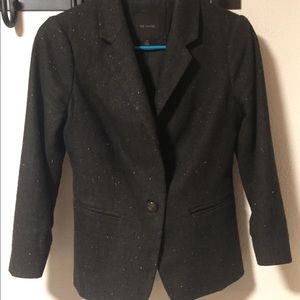 The Limited Brown Tweed Blazer